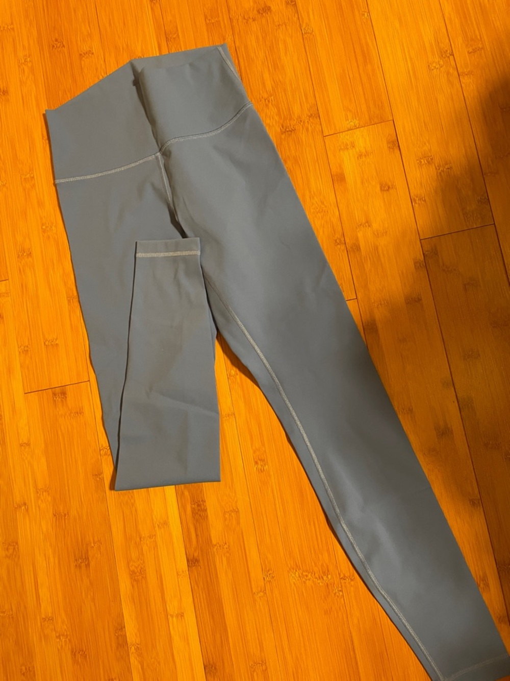 High-Waist blue Active Leggings